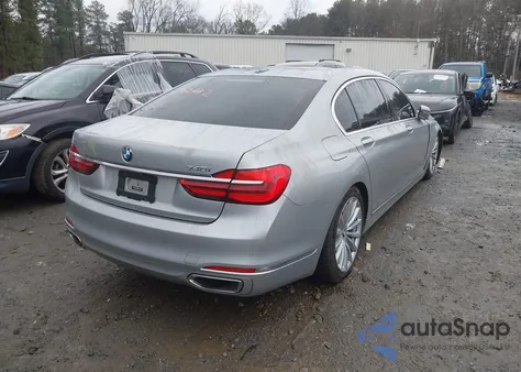 2018 BMW 740I from USA, damaged, VIN WBA7E2C5XJG742642